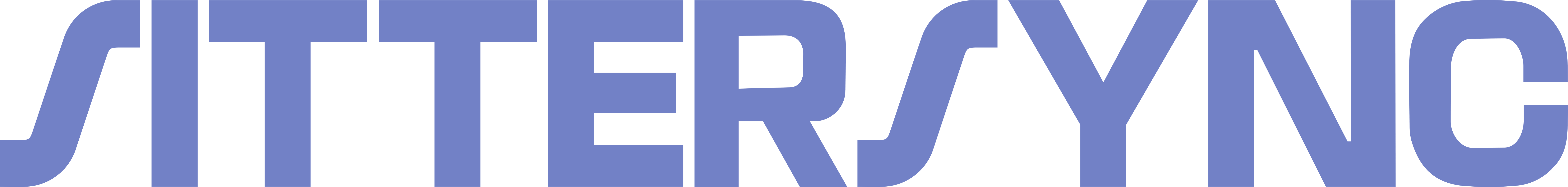 purple sittersync text logo
